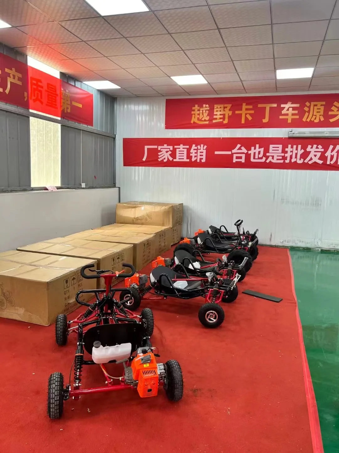 ROTTO 90CC BENZINSKI OFF-ROAD GO-KART